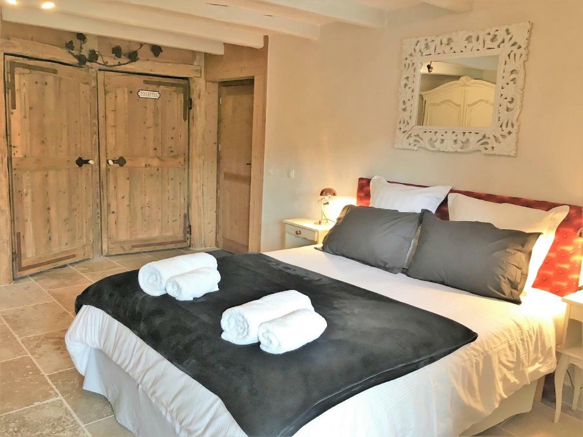 Chambres D'Hotes Des Lodges De La Cascade Yenne Exterior foto